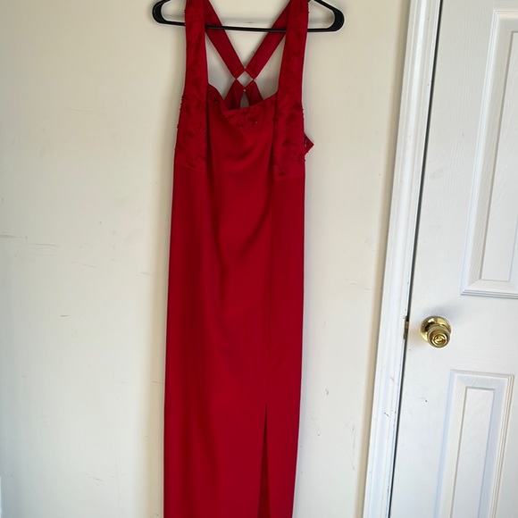 Liz Claiborne Beautiful Red Dress Ideal 